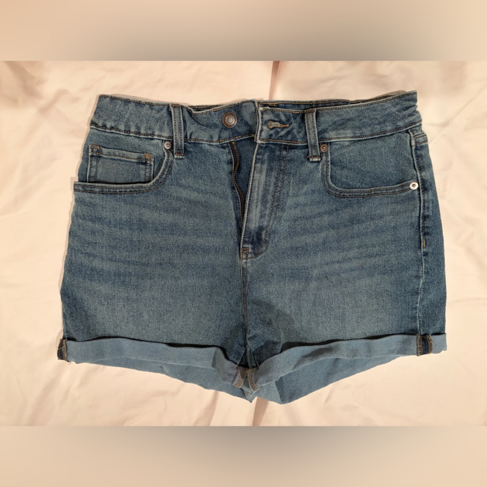 No Boundaries Blue Jean Shorts